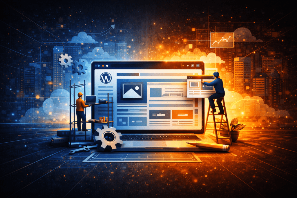 WordPress svetainių kūrimas Lietuvoje: išsamus gidas nuo idėjos iki veikiančio verslo įrankio